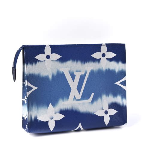 louis vuitton escale toiletry 26|LOUIS VUITTON Monogram Escale Toiletry Pouch 26 Blue .